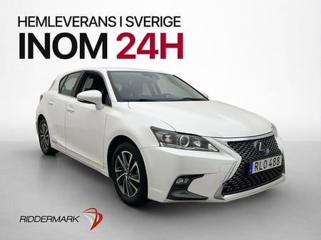 Lexus CT 200h 1.8 Kamera Navi Adpt-fart Låg skatt 0,42l/Mil