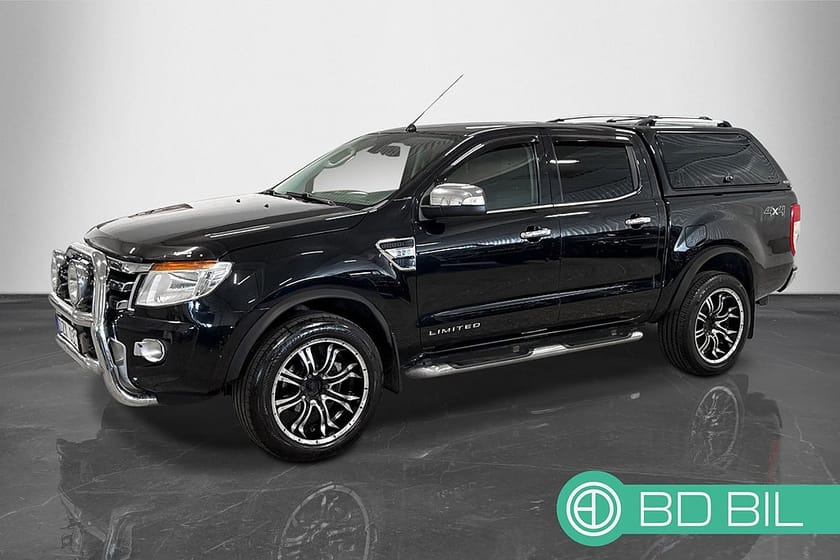 Bild 2 av Ford Ranger Dubbelhytt 2.2 TDCi 4x4 VÄRMARE KÅPA FRONTBÅGE DRAGKROK