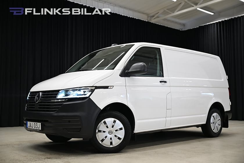 Bild 1 av Volkswagen Transporter DSG 150HK V-Inredd|LED|Drag|Värmare|Lågmil|EnÄgare|Moms