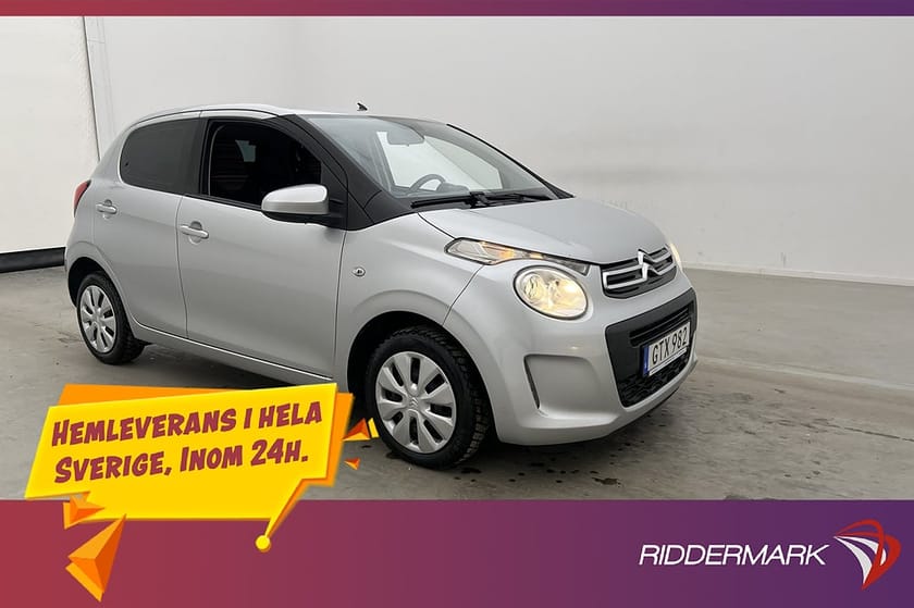 Bild 1 av Citroën C1 1.0 69hk 3-Brukare 0.38 l/mil Låg-Årsskatt