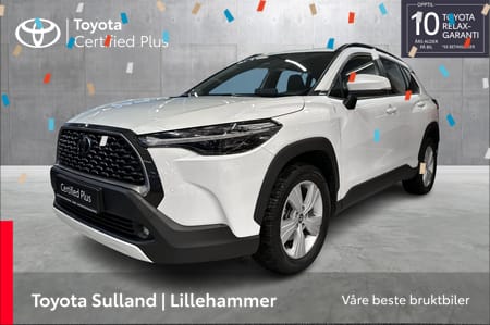 Toyota Corolla Cross Hybrid AWD-i ACTIVE TECH, PEARL WHITE, AWD, RENTEKAMPANJE