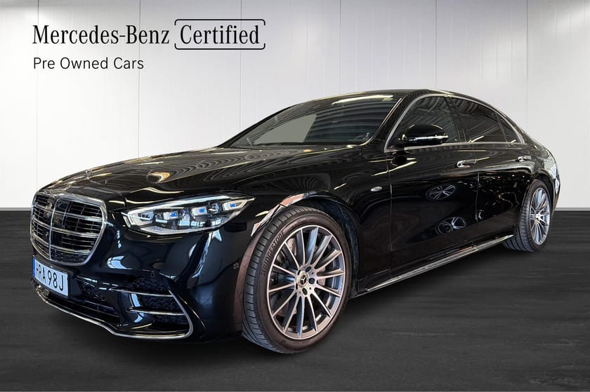 Bild 1 av Mercedes-Benz S 580 e 4MATIC L Moms/AMG/Burmester 4D/Business Massage