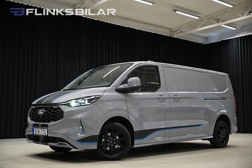 Bild 1 av Ford Transit Custom 320 AWD 170HK L2|Automat|Sport|Dubbeldörr|Nybil|Moms