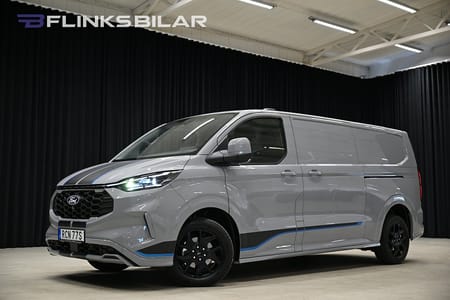 Ford Transit Custom 320 AWD 170HK L2|Automat|Sport|Dubbeldörr|Nybil|Moms
