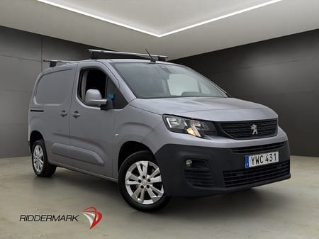 Peugeot Partner Utökad Last 1.5HDi Värmare Drag 3-Sits B-Kamera Takräcke