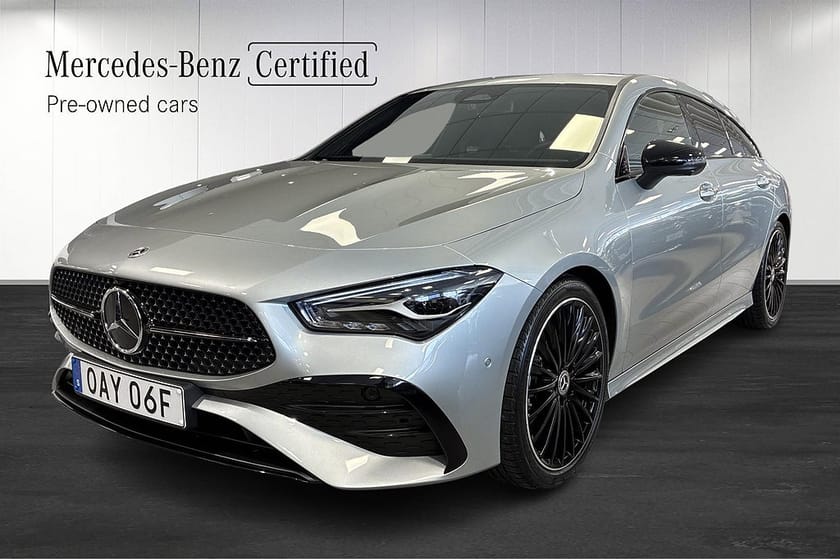 Bild 1 av Mercedes-Benz CLA 200 Shooting Brake Brake, AMG Line, Premium, Drag, Nightpack