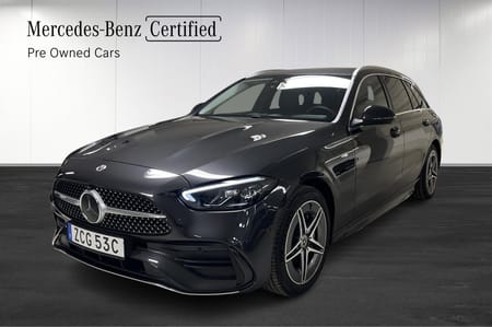 Mercedes-Benz C 300 T e Drag / FörarPkt / RattVä / Akustikglas
