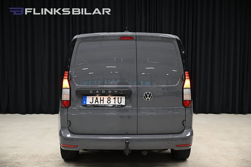 Bild 5 av Volkswagen Caddy Cargo 2.0 TDI 75HK Nedlackad|LED|Drag|Värmare|Backkamera|Moms