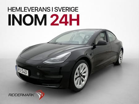 Tesla Model 3 Long Range AWD Ljus Interiör Drag Pano Kamera