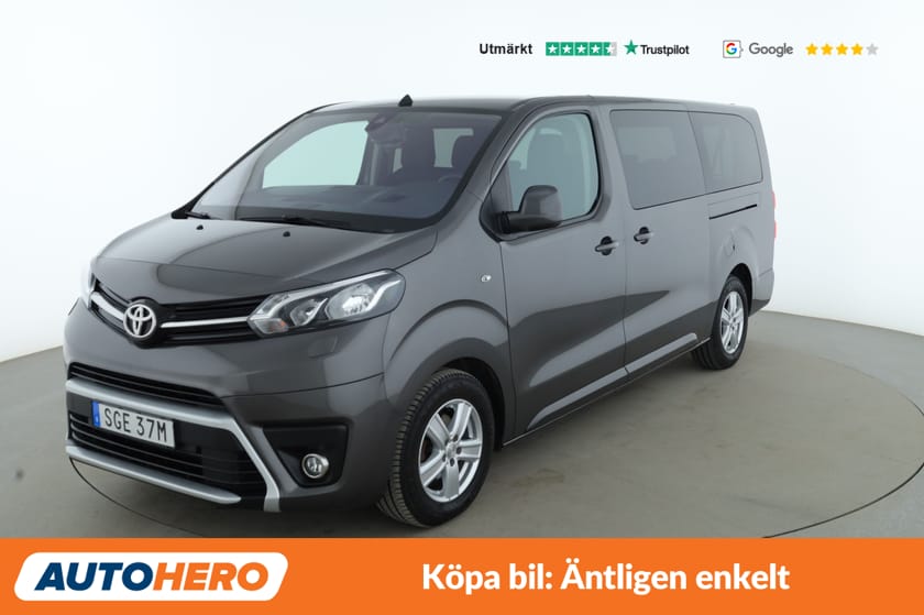 Bild 1 av Toyota Proace Verso 2.0 D-4D Shuttle Long / HUD, 9-sits, Backkamera