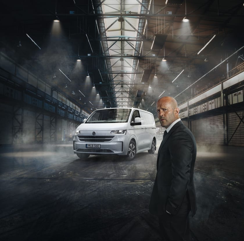 Nya Volkswagen Transporter bakgrundsbild