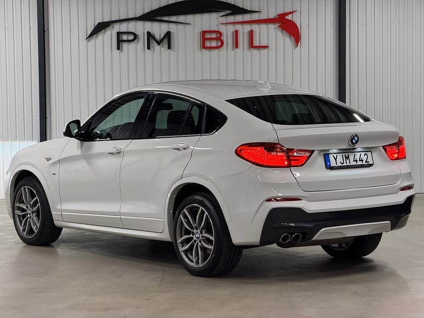 Bild 4 av BMW X4 xDrive35d M-Sport Drag Värmare HUD Skinn H&K 360 Navi