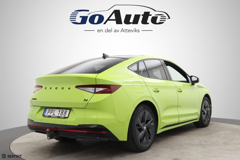 Bild 5 av Škoda Enyaq Coupé RS iV 299hk 4x4 Drag Backkamera Panorama