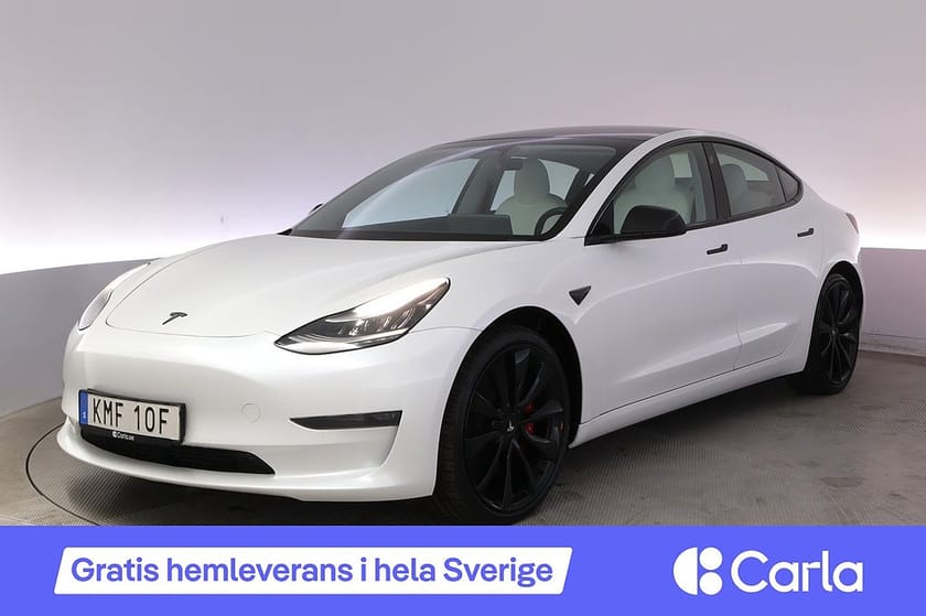 Bild 1 av Tesla Model 3 Performance AWD Full FSD Autopilot Panorama