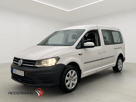 Volkswagen Caddy Maxi Life 7-Seater 5-Sits Dragkrok Farthållare MOMS
