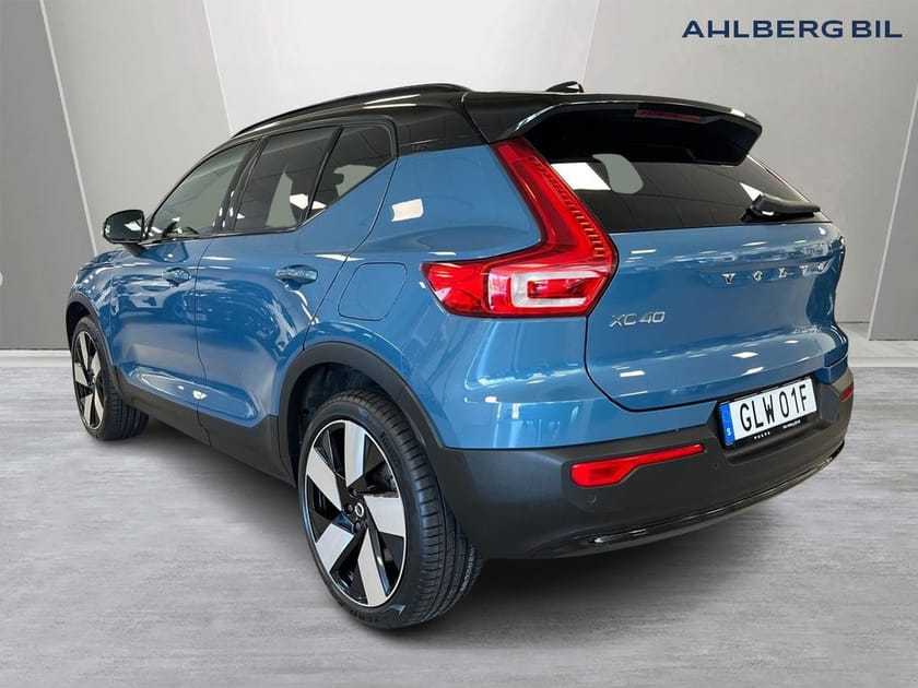 Bild 3 av Volvo XC40 Recharge Twin motor Ultimate⚪️ Dragkrok Halvautomatisk, Pixeltech, Parkeringskamera 360, Google Maps, Apple Carplay
