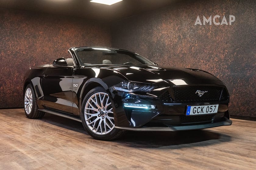 Bild 1 av Ford Mustang GT Cabriolet Convertible 450hk | Sv-såld | Custom 2 | 3000 kr/mån