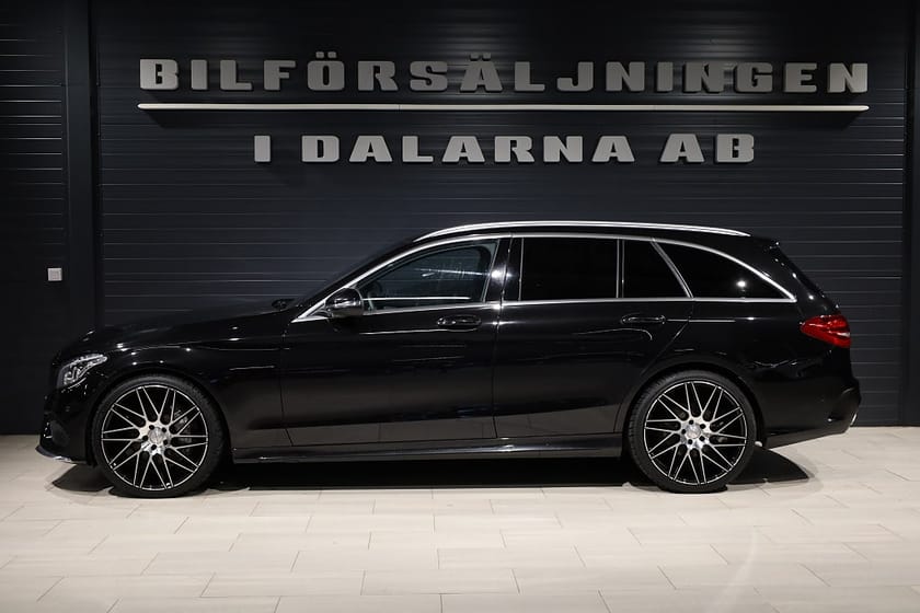 Bild 3 av Mercedes-Benz C 220 T d 4MATIC 4M AMG Pano/Burmester/Värmare/Drag
