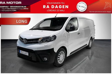 Toyota Proace 2.0 D-4D | LONG | Moms | Kamera | Leasebar