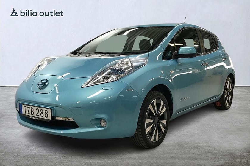 Bild 1 av Nissan Leaf 30 kWh Tekna 109hk Navi BOSE Läder 360°