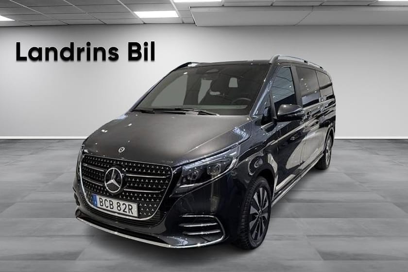 Bild 1 av Mercedes-Benz V 300d 4MATIC 3.2t Ex.lång AMG LINE|MOMS| BURMESTER