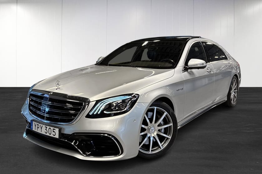 Bild 1 av Mercedes-Benz AMG S 63 4MATIC+ L 4M LÅNG 612 hk | Exklusivpaket | Burmester | 360 | Pano | HUD | Minnespaket |