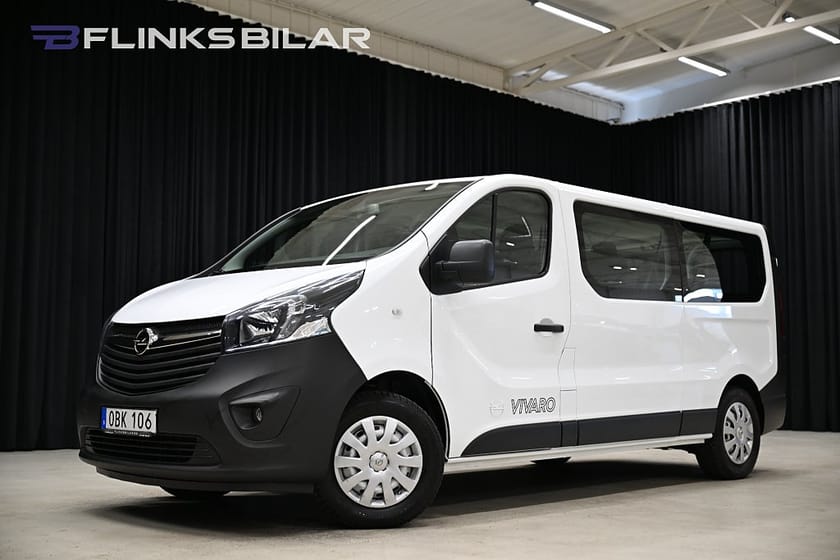 Bild 1 av Opel Vivaro Kombi CDTi 125HK Kombi|9-Sits|Drag|Backkamera|Lågmil|EnÄgare