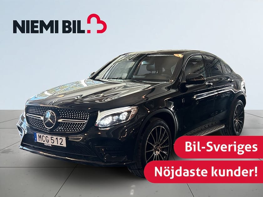 Bild 1 av Mercedes-Benz GLC 250 d Coupé 4MATIC 4M AMG Line Pano/Drag/Dvärm/Ad.Fh/Burmester