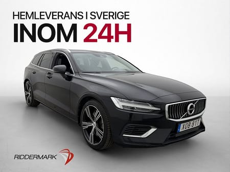Volvo V60 Recharge T6 AWD 350hk Inscription VOC Kamera Skinn