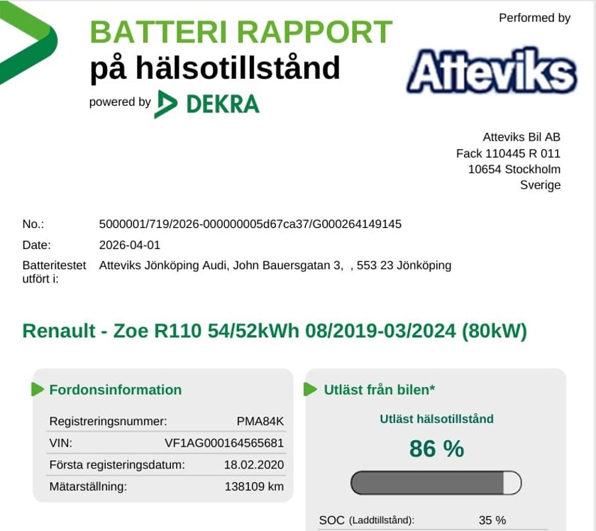 Bild 3 av Renault ZOE R110 52KWH 109 hk *friköpt batteri*