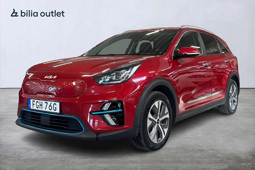 Bild 1 av Kia e-Niro 64 kWh Advance Plus 204hk Navi Backkamera Läder Carplay
