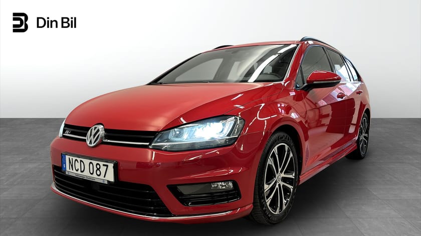 Bild 1 av Volkswagen Golf Sportscombi R-Line 1,4 TSI 150 DSG Drag | Värmare