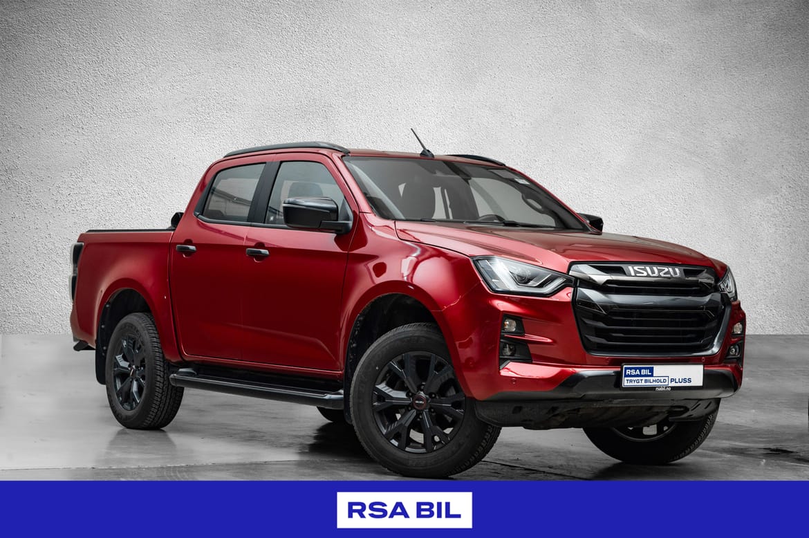 Isuzu D-Max Dobbelcab 1.9 4WD Automatisk, 6-trinn, 163hk, 2023