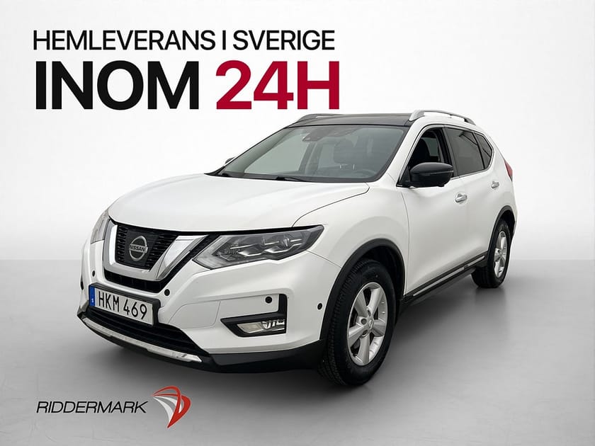 Bild 3 av Nissan X-Trail 4x4 177hk Tekna 7-Sits Pano 360° Skinn Drag