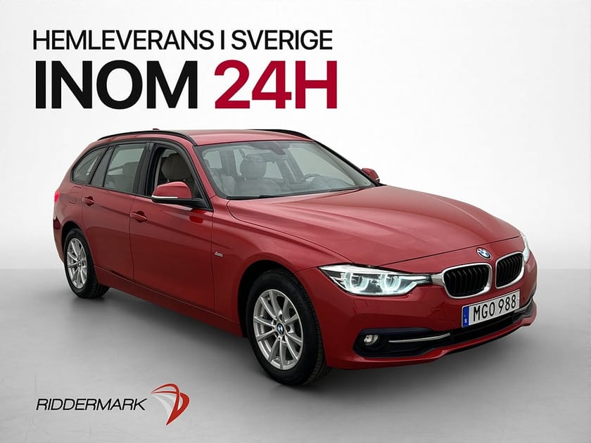 Bild 1 av BMW 320d xDrive Touring 320 Sport line M&K-Värmare Hifi Halvskinn