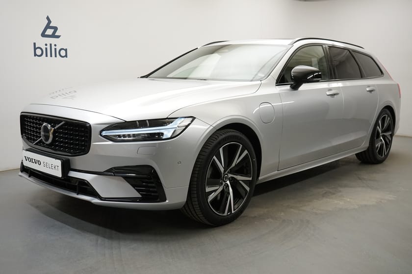 Bild 1 av Volvo V90 Recharge T8 II R-Design, Taklucka, Dragkrok, Navigation, HarmanKardon PremiumSound