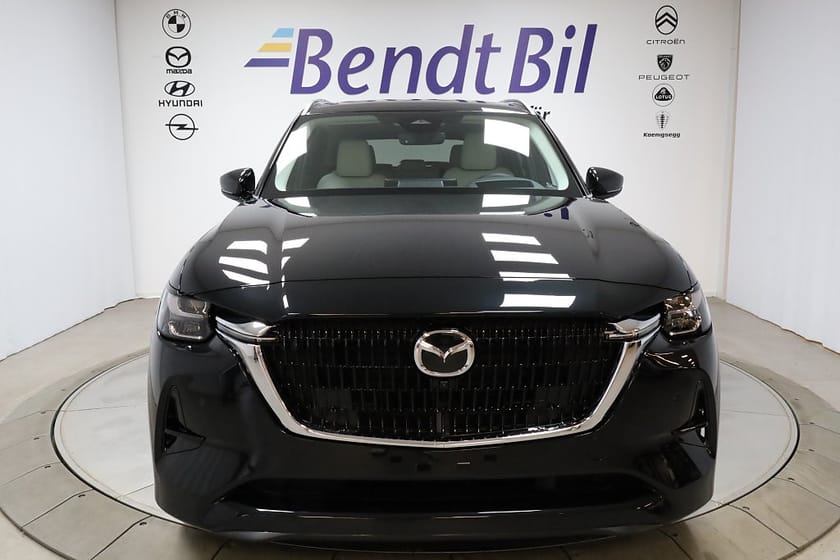 Bild 2 av Mazda CX-80 PHEV 4WD 7-sits /Takumi Plus/ Glastak/ Vitt Nappaläder