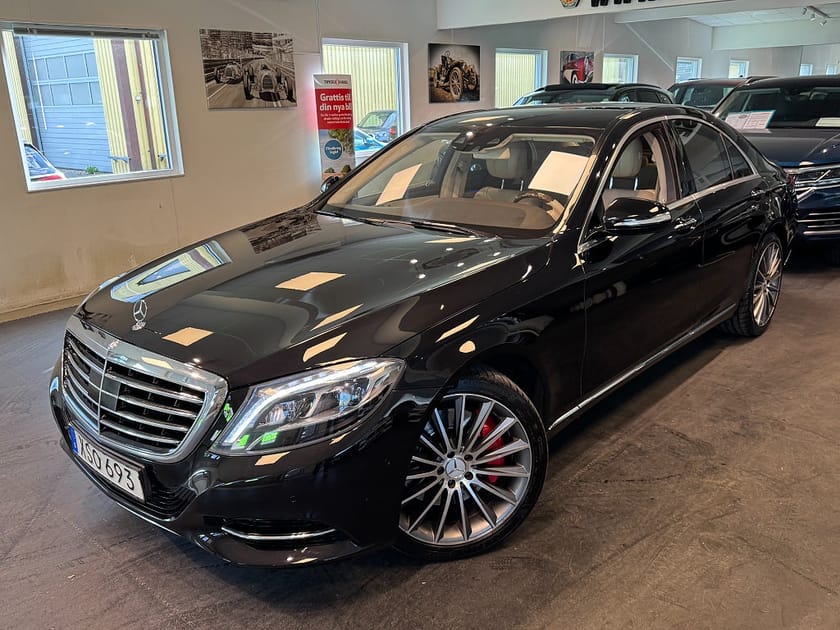 Bild 2 av Mercedes-Benz S 500 Aut Gps Burmester Softclose SE SPEC 456hk