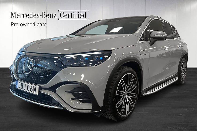 Bild 1 av Mercedes-Benz EQE SUV 350 4MATIC AMG Burmester Pano Minnesstolar Airmatic