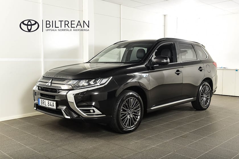 Bild 1 av Mitsubishi Outlander PHEV S-Edition Drag Navi 360-Kamera Skinn Taklucka