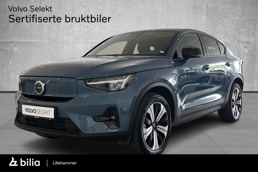 Bilde 1 av Volvo C40 Recharge Single Motor Ultimate, 360kam,Harman&K,Varmepumpe++