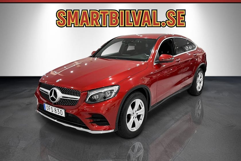 Bild 1 av Mercedes-Benz GLC 220 d Coupé 4MATIC AMG Värmare Drag