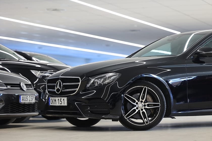 Bild 4 av Mercedes-Benz E 220 d 194hk AMG Line HUD Drag 360 Värmare