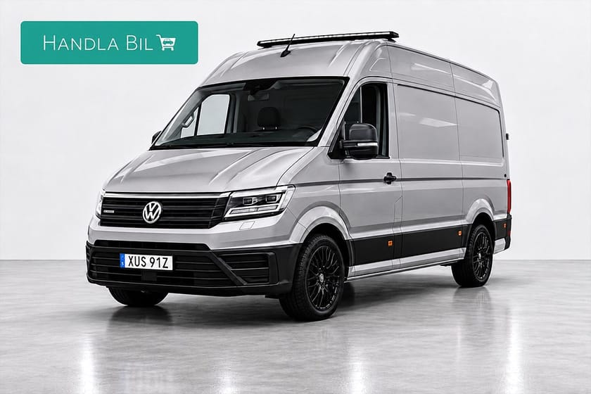 Bild 1 av Volkswagen Crafter 35 2.0 TDI 4Motion L3H2 Aut D-värm B-kam Drag Moms
