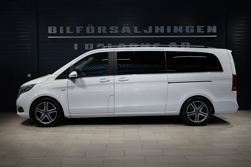 Bild 3 av Mercedes-Benz V 250d 3.1t Advantgarde Lång Skinn/360°/Värmare/Drag/SoV-hjul