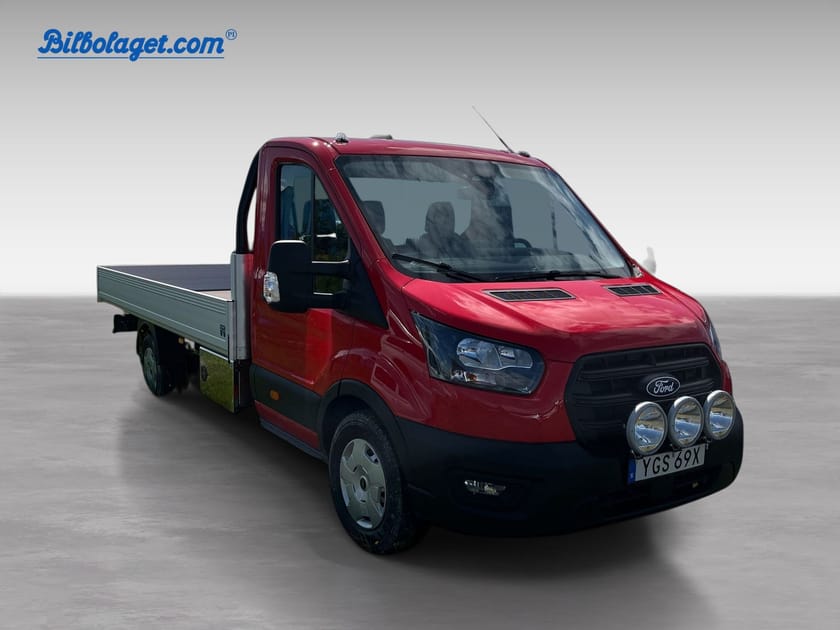 Bild 1 av Ford Transit 350 Chassi Cab E-hytt 350L4 AWD Trend
