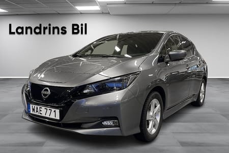 Nissan Leaf N-Connecta, Elbilspremie 2026, Få 1300kr/mån 36mån!