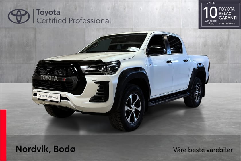 Bilde 1 av Toyota Hilux Dobbelcab 2,8 204hk 500Nm D-Cab 4WD GR Sport