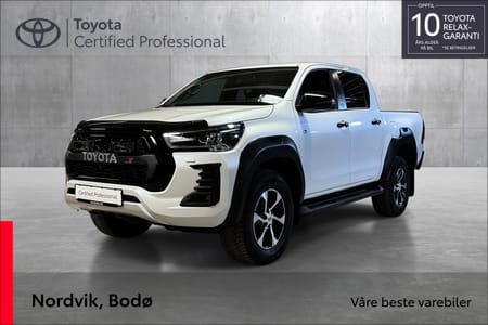 Toyota Hilux Dobbelcab 2,8 204hk 500Nm D-Cab 4WD GR Sport
