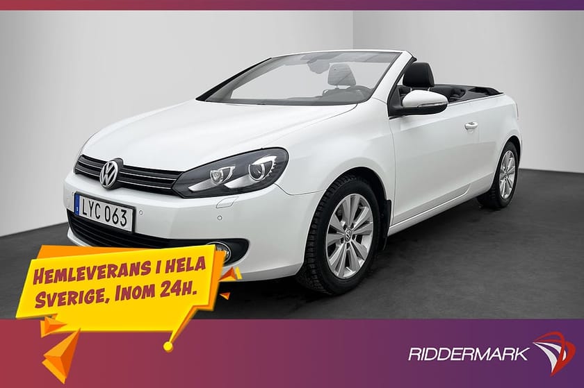 Bild 3 av Volkswagen Golf Cabriolet 1.4 TSI 160hk Kamera Dragkrok